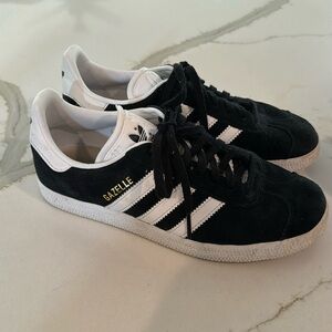 Adidas Gazelle Black Suede M5/W7